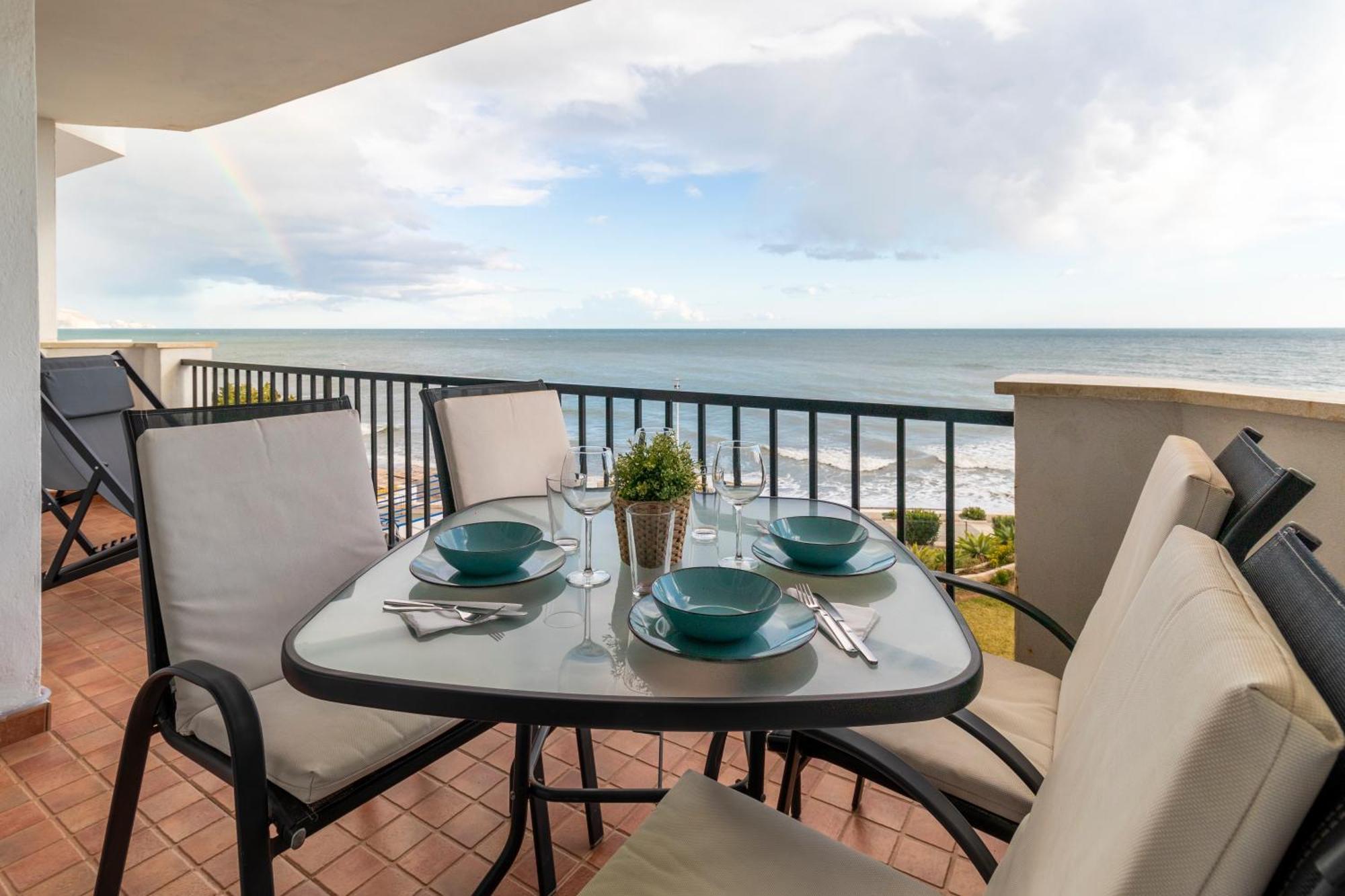 Rentitspain Apartamento Arce 13 Balcon Con Vista Al Mar Nerja Exterior foto